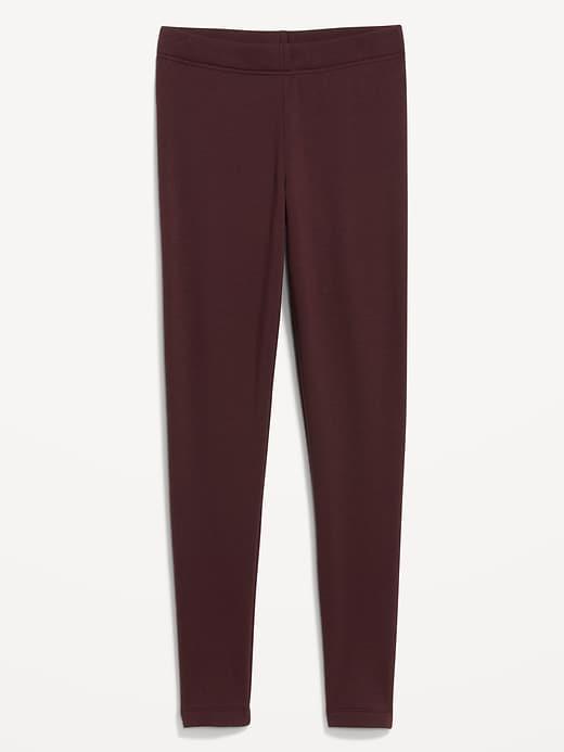 High-Waisted Fleece-Lined Leggings Product Image