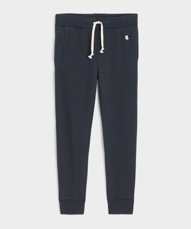 Champion Midweight Slim Jogger Sweatpant in Original Navy Male Product Image