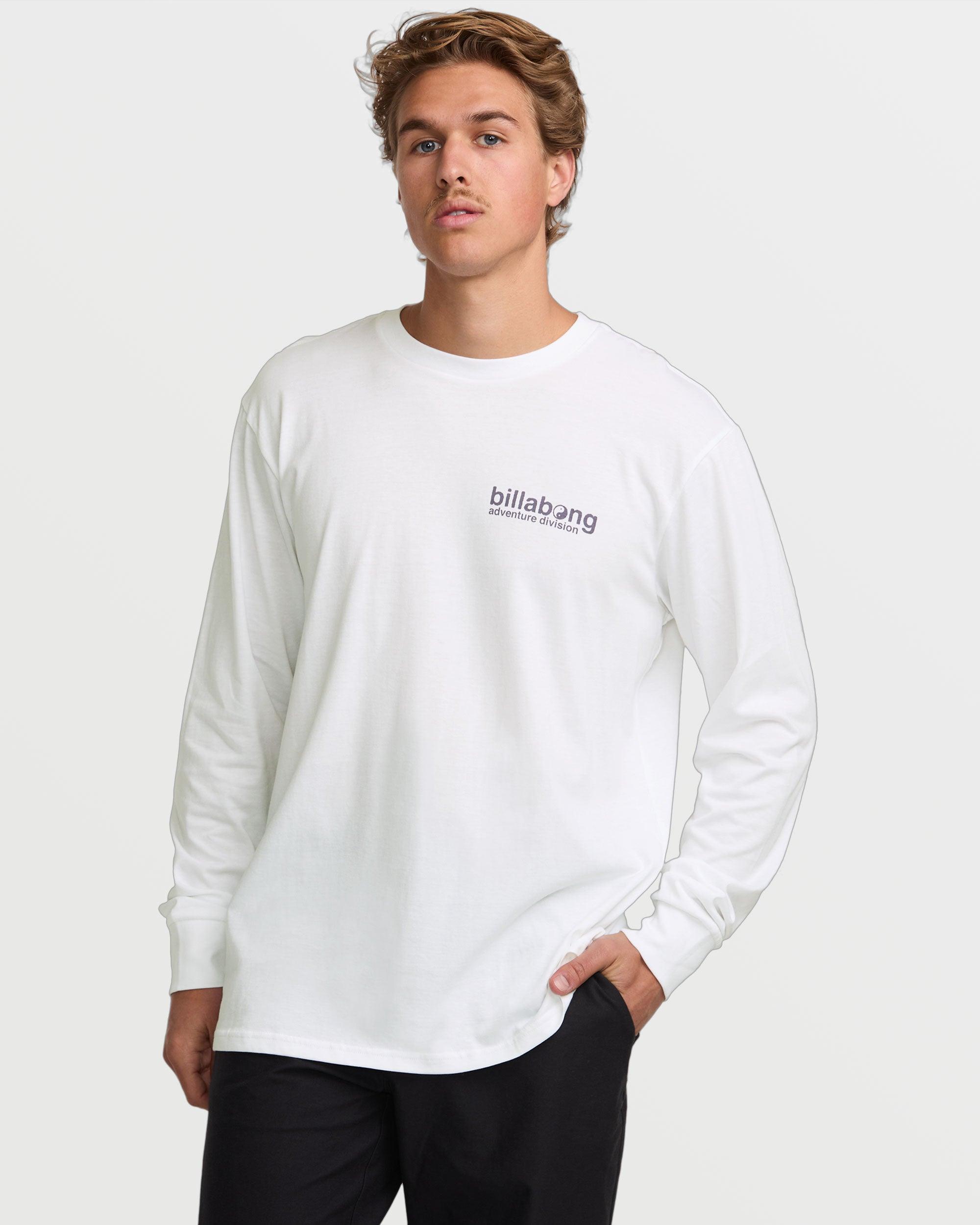 Grow A/Div Long Sleeve Tee - White Male Product Image