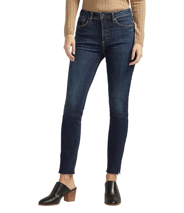 Silver Jeans Co. Most Wanted Mid Rise Power Stretch Skinny Jeans Product Image