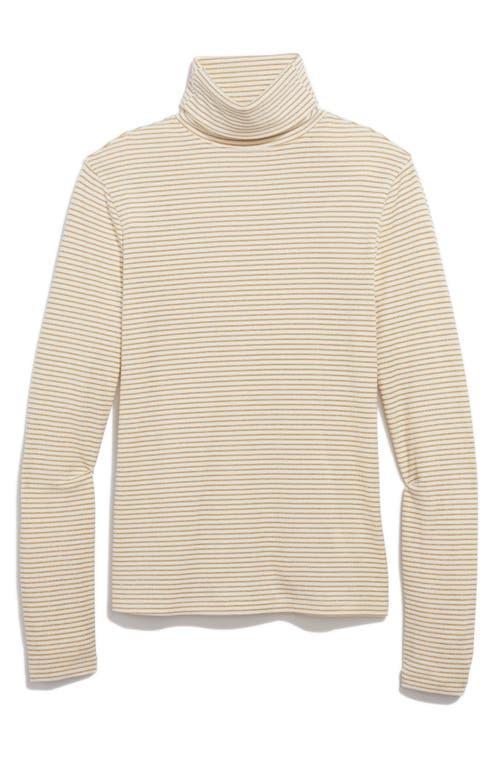 vineyard vines Stripe Rib Cotton Turtleneck Product Image