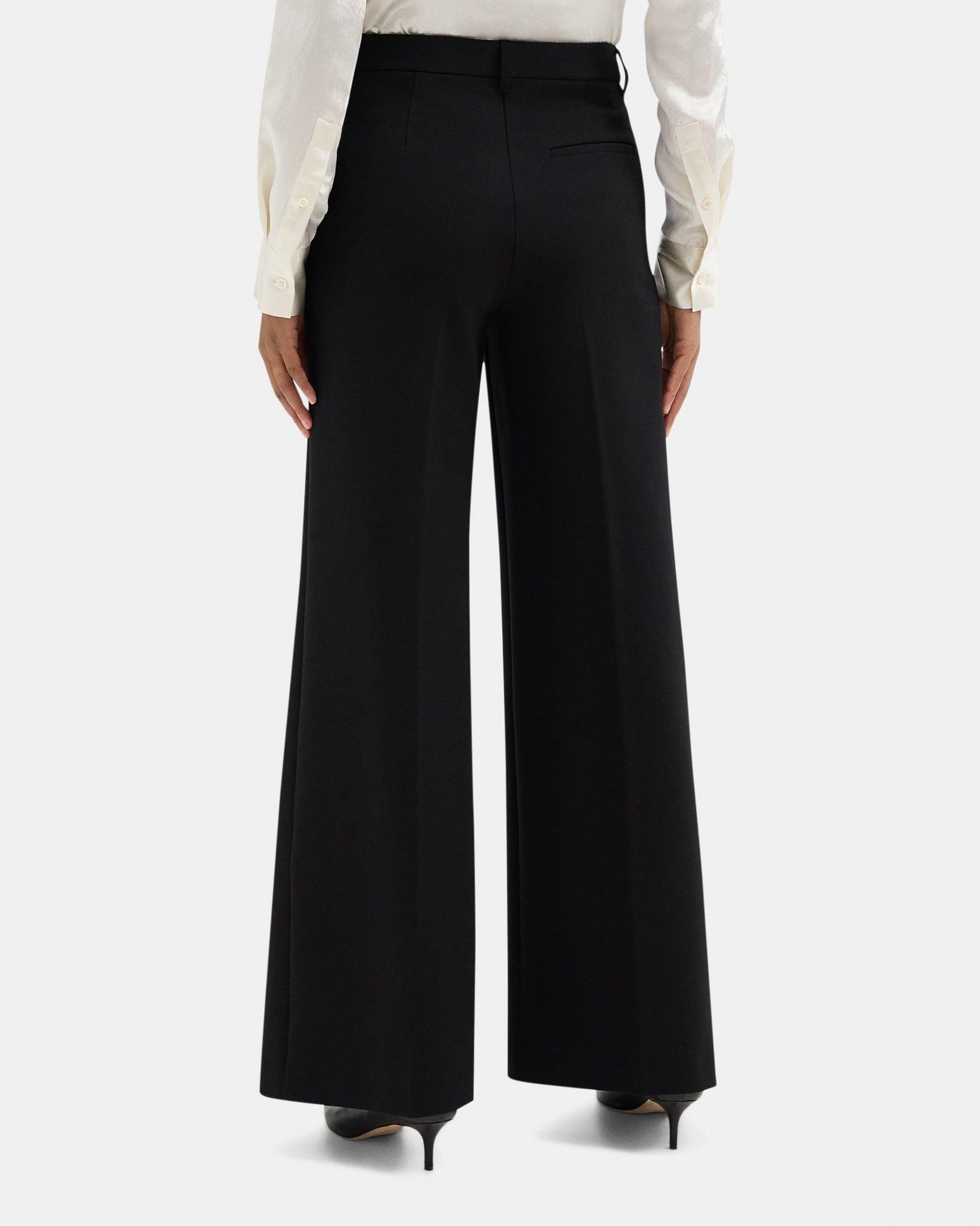 Wide-Leg Pant in Ponte Product Image