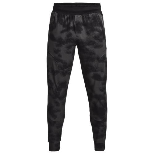 Under Armour Mens Under Armour Unstoppable Joggers - Mens Jet Gray/Black Product Image