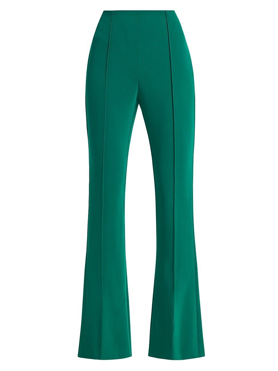 Womens Billie High-Rise Wide-Leg Split-Hem Pants Product Image