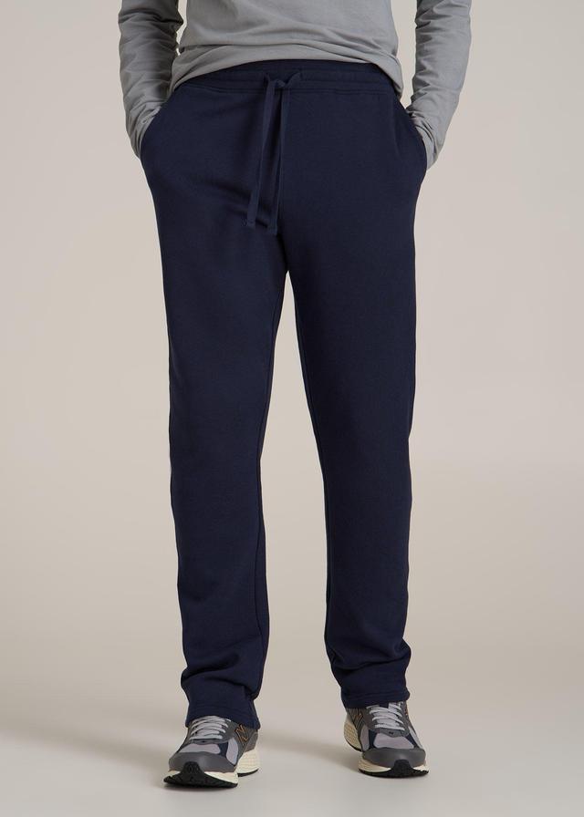 Wearever 2.0 Fleece Straight Leg Sweatpants for Tall Men in Evening Blue Male Product Image