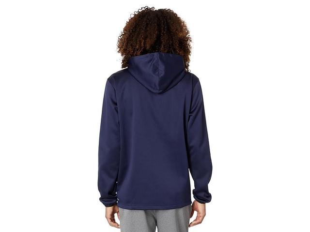 PUMA Fit Taped Pwrfleece Hoodie (PUMA Navy) Men's Clothing Product Image