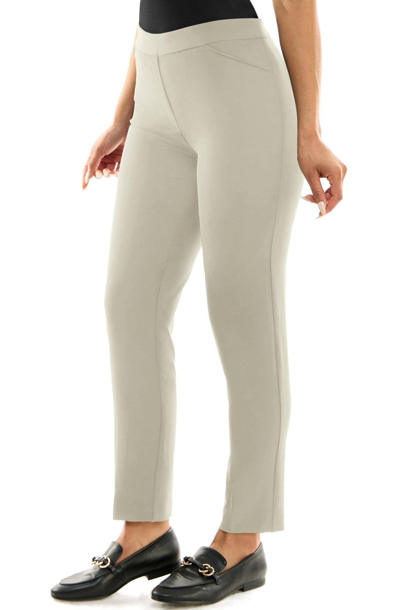 Pull-On Ankle Pants with Band Product Image