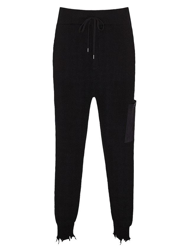 Mens Jason Ribbed Jogger Pants Product Image