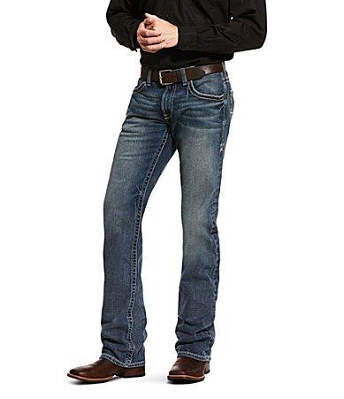 Ariat Men's M5 Slim Stretch Adkins Stackable Straight Leg Jeans Product Image