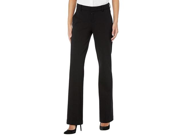 Liverpool Kelsey Knit Flare Trousers 33 (Black) Women's Casual Pants Product Image