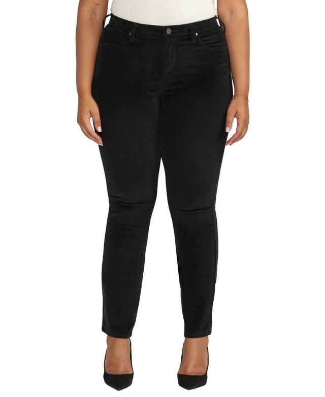 Jag Plus Size Ruby Mid Rise Straight Leg Pants Product Image