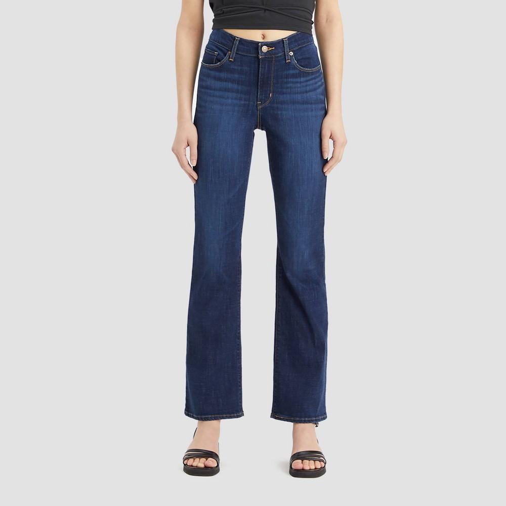 Levis Womens Mid-Rise Classic Bootcut Jeans - Cobalt Honor 14 Product Image