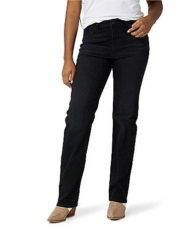 Wrangler High Rise True Straight Jeans Product Image