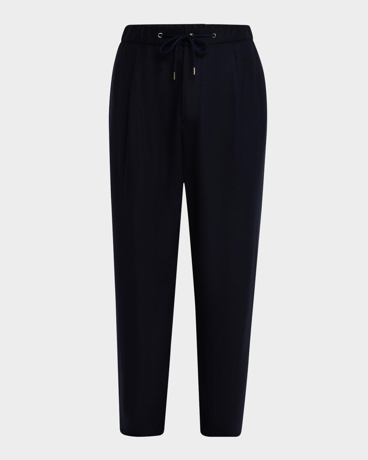 Men's Cashmere Drawstring Trousers Product Image