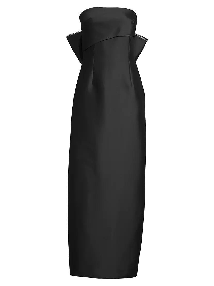 Keira Bow Column Gown Product Image