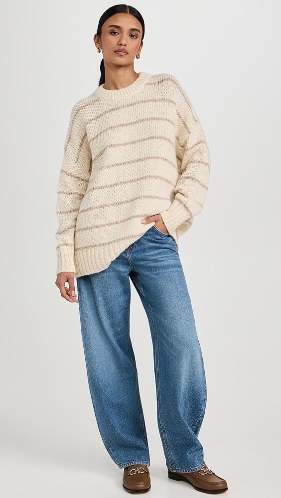 Jenni Kayne Alpaca Cocoon Crew Neck Pullover | Shopbop Product Image