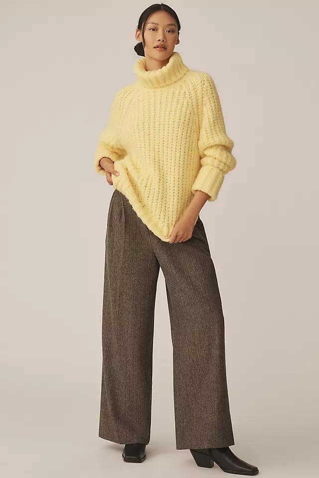 Pilcro Chunky Turtleneck Pullover Sweater Product Image