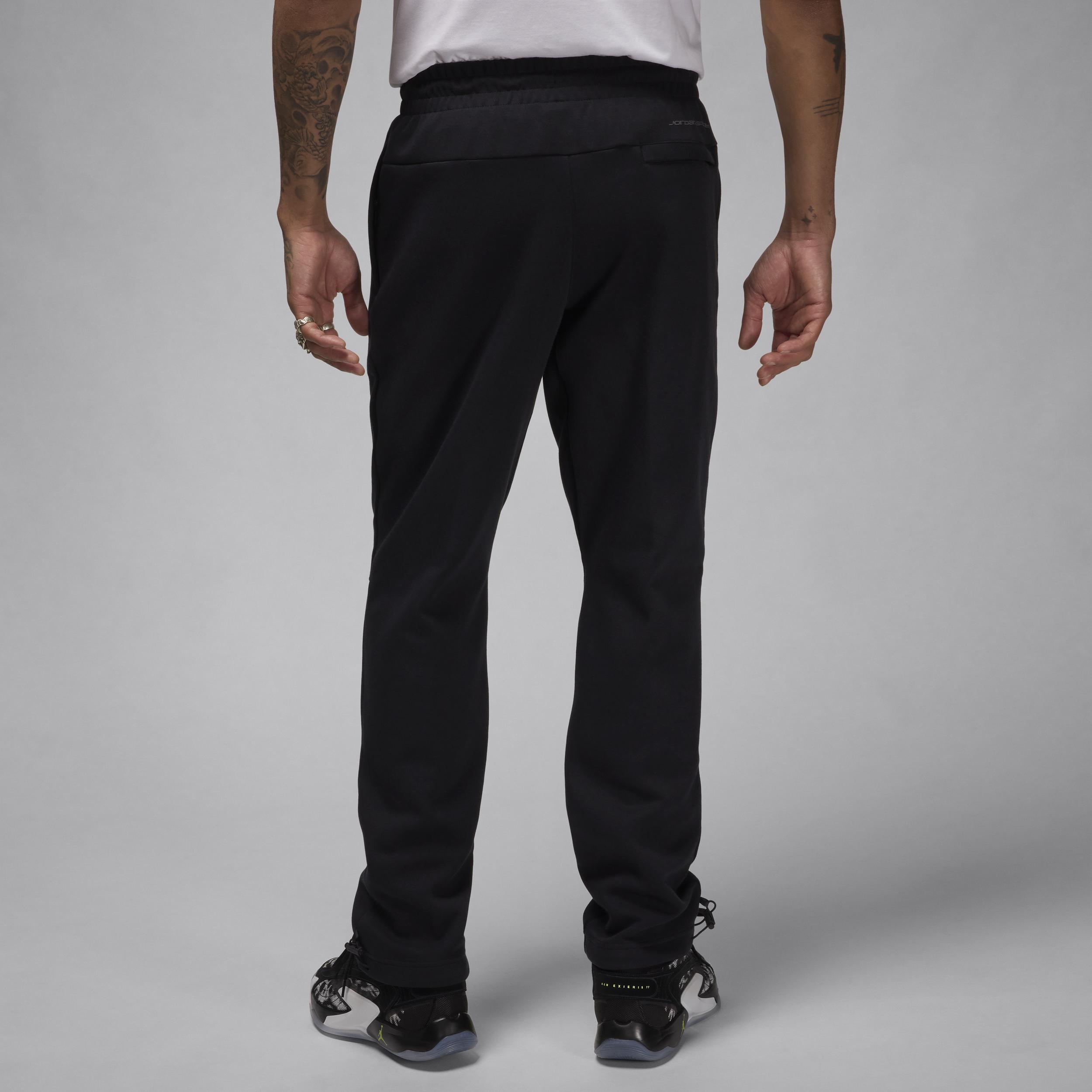 Jordan Mens Jordan Dri-FIT Sport Hoop Fleece Pants - Mens White/Black Product Image