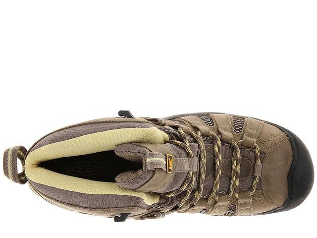 KEEN Voyageur Mid (Brindle/Custard) Women's Hiking Boots Product Image