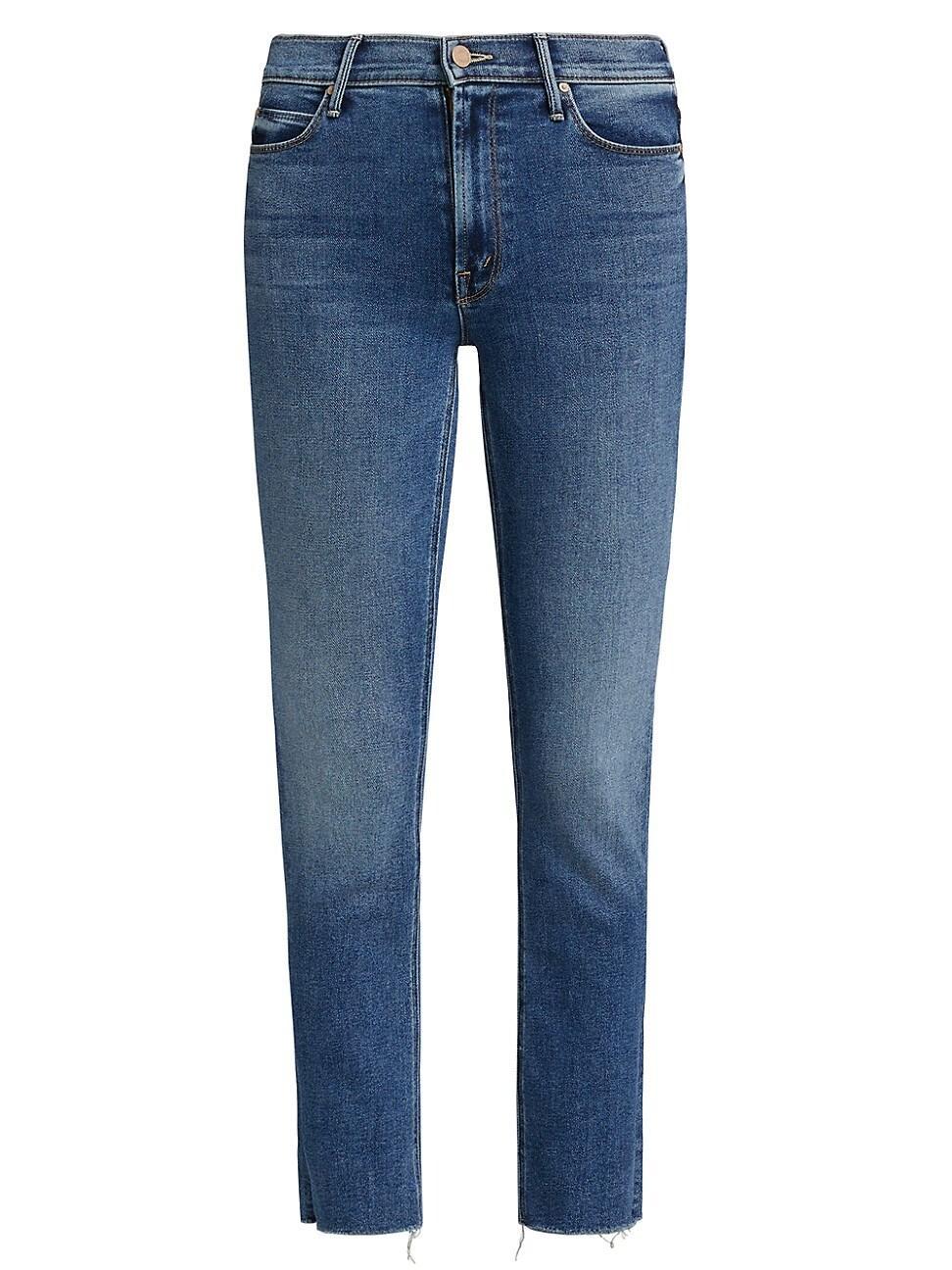 Womens Dazzler Mid-Rise Stretch Cropped Skinny Jeans product image