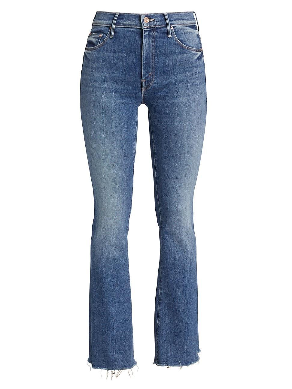 MOTHER Frayed Flare Jeans Product Image