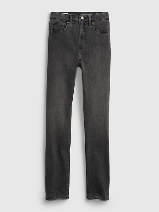 High Rise Classic Straight Jeans Product Image