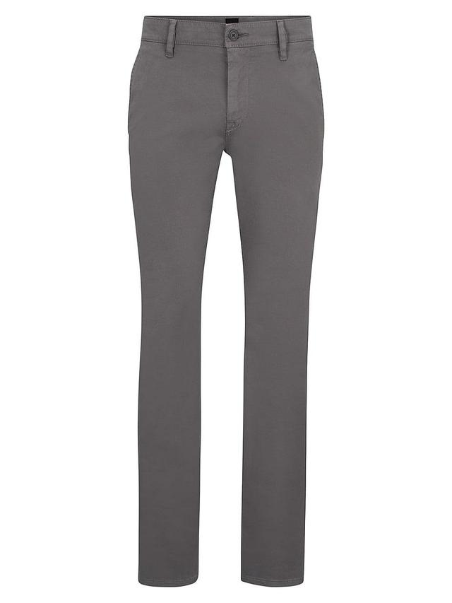 Mens Casual Slim Fit Trousers Product Image