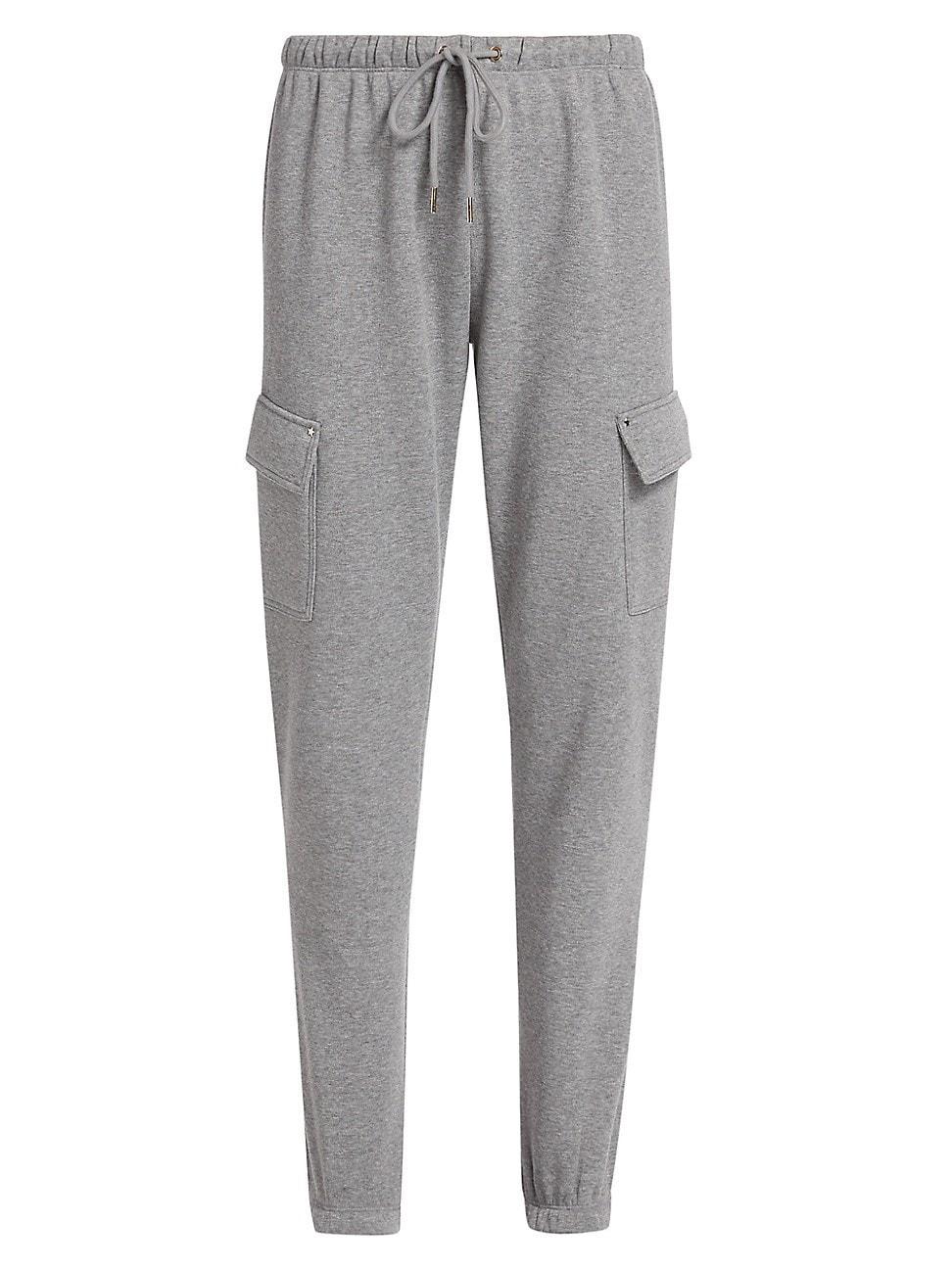 Womens Drawstring Cargo Sweatpants Product Image