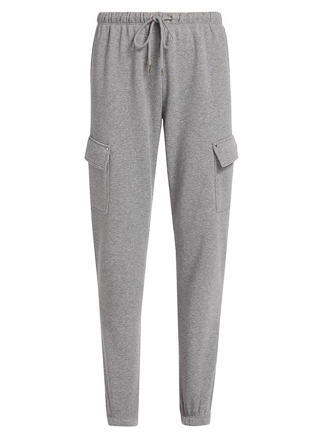 Womens Drawstring Cargo Sweatpants Product Image