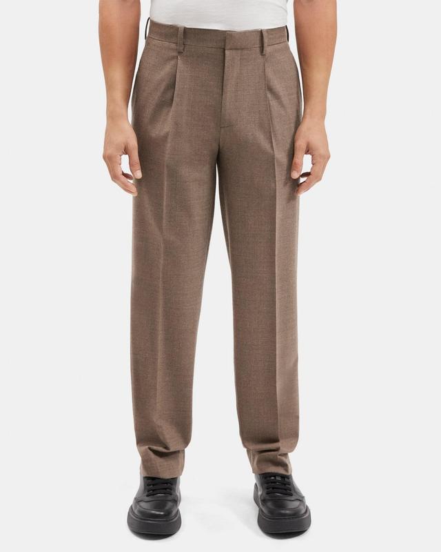 Pleated Pant in Stretch Wool Product Image