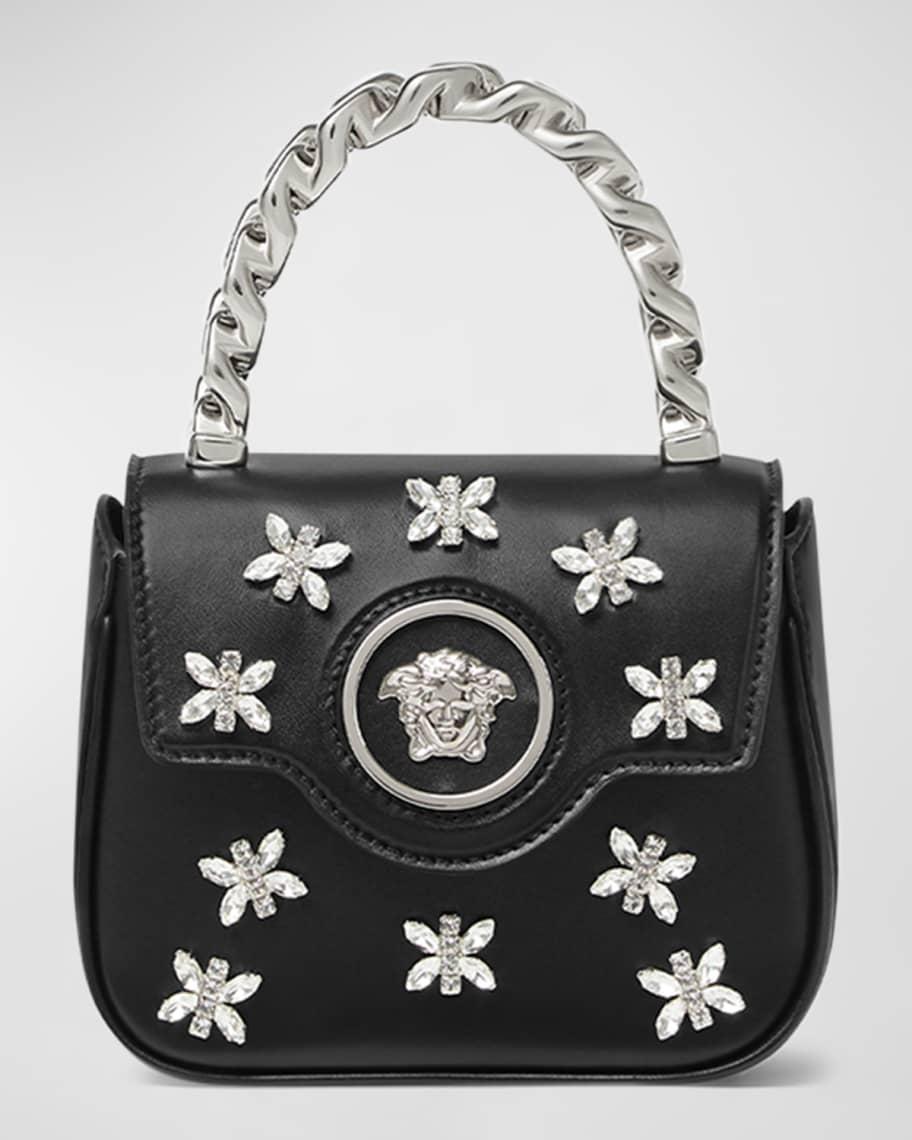 La Medusa Mini Embellished Leather Top-Handle Bag Product Image