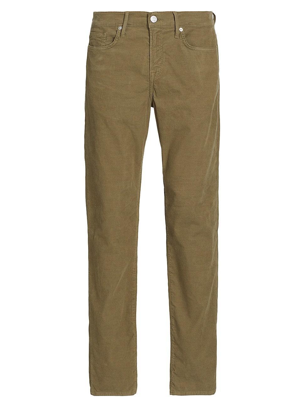 Mens LHomme Corduroy Slim-Fit Pants Product Image