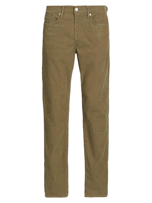 Mens LHomme Slim Fit Corduroy Pants Product Image