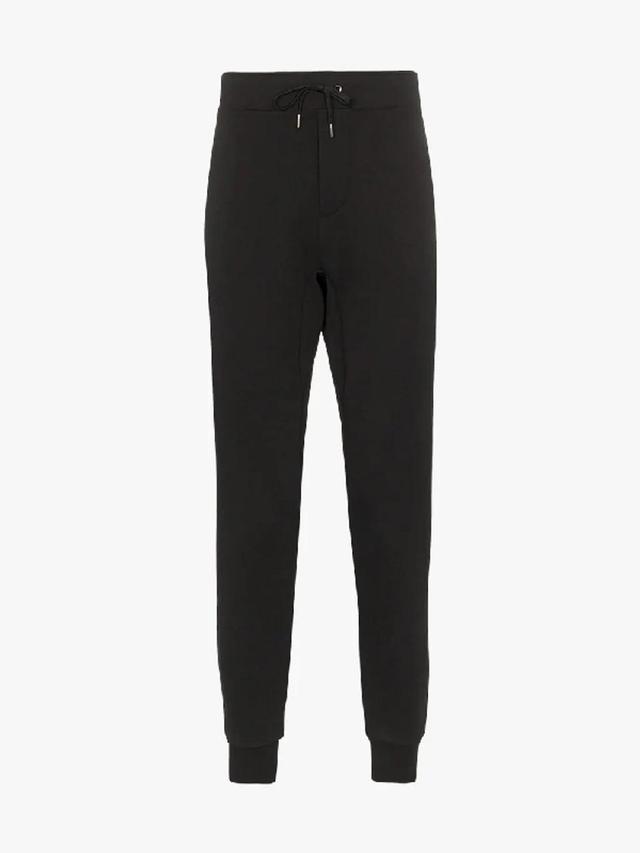 Black Logo Tapered Track Pants Product Image