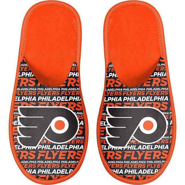 Mens FOCO Philadelphia Flyers Scuff Logo Slide Slippers Product Image