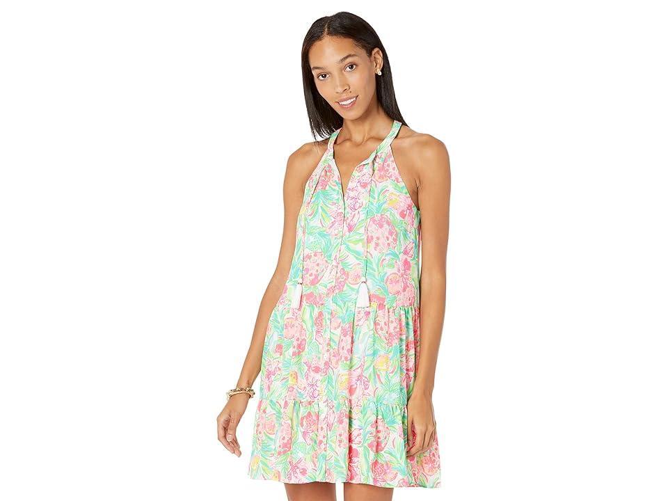 Lilly Pulitzer Carolane Dress (Resort White Pear Necessities) Women's Clothing Product Image