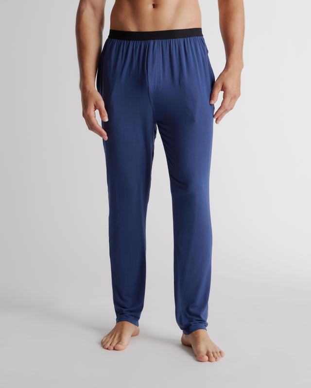 Mens Modal Jersey Lounge Pants in Navy, Size XL, Cotton/Modal by Quince Product Image