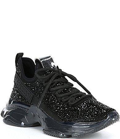 Steve Madden Maxima Rhinestone Embellished Chunky Sneakers Product Image