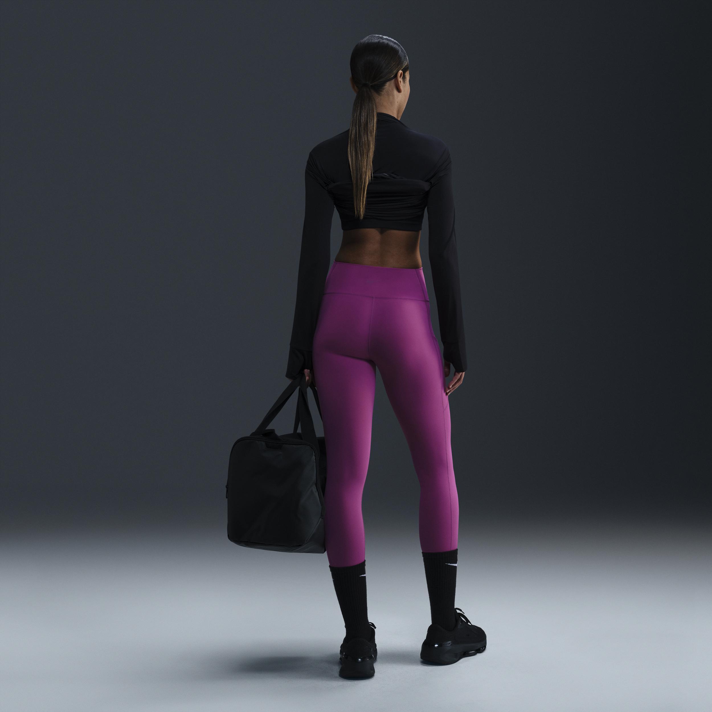 Womens Nike One Pocketed High-Waisted 7/8 Ankle Leggings Product Image