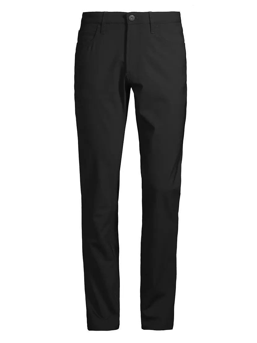 Five-Pocket Stretch-Wool Pants Product Image