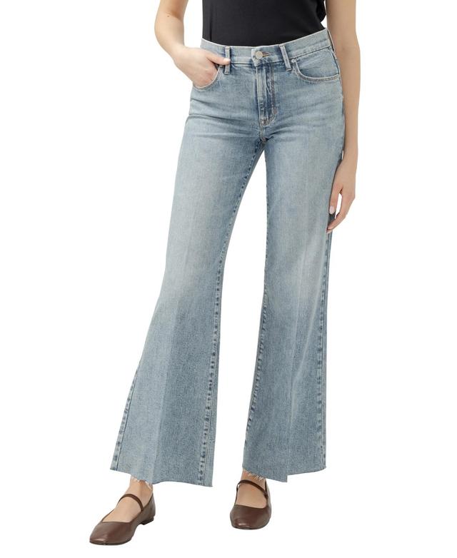 Jag 70s Womens High Rise Wide Leg Jeans Product Image