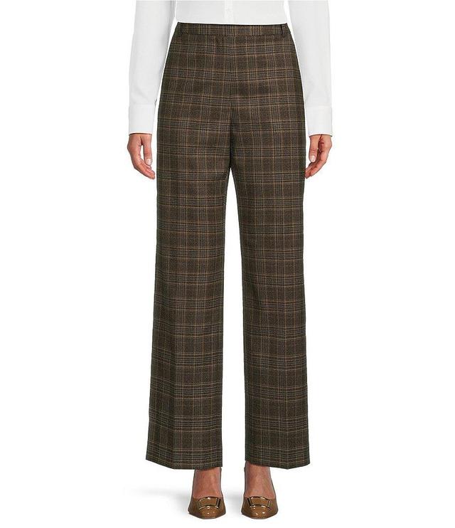 Preston & York Karla Glen Plaid High Rise Tapered Pleat Coordinating Pants Product Image