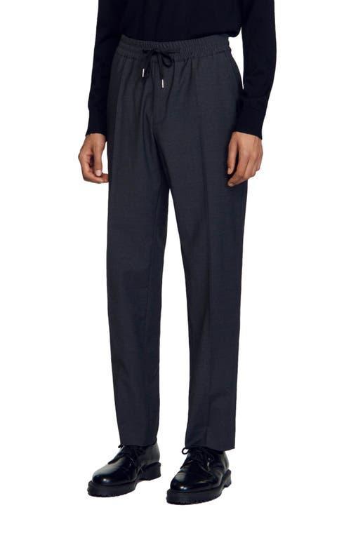 Sandro New Alpha Drawstring Pants Product Image