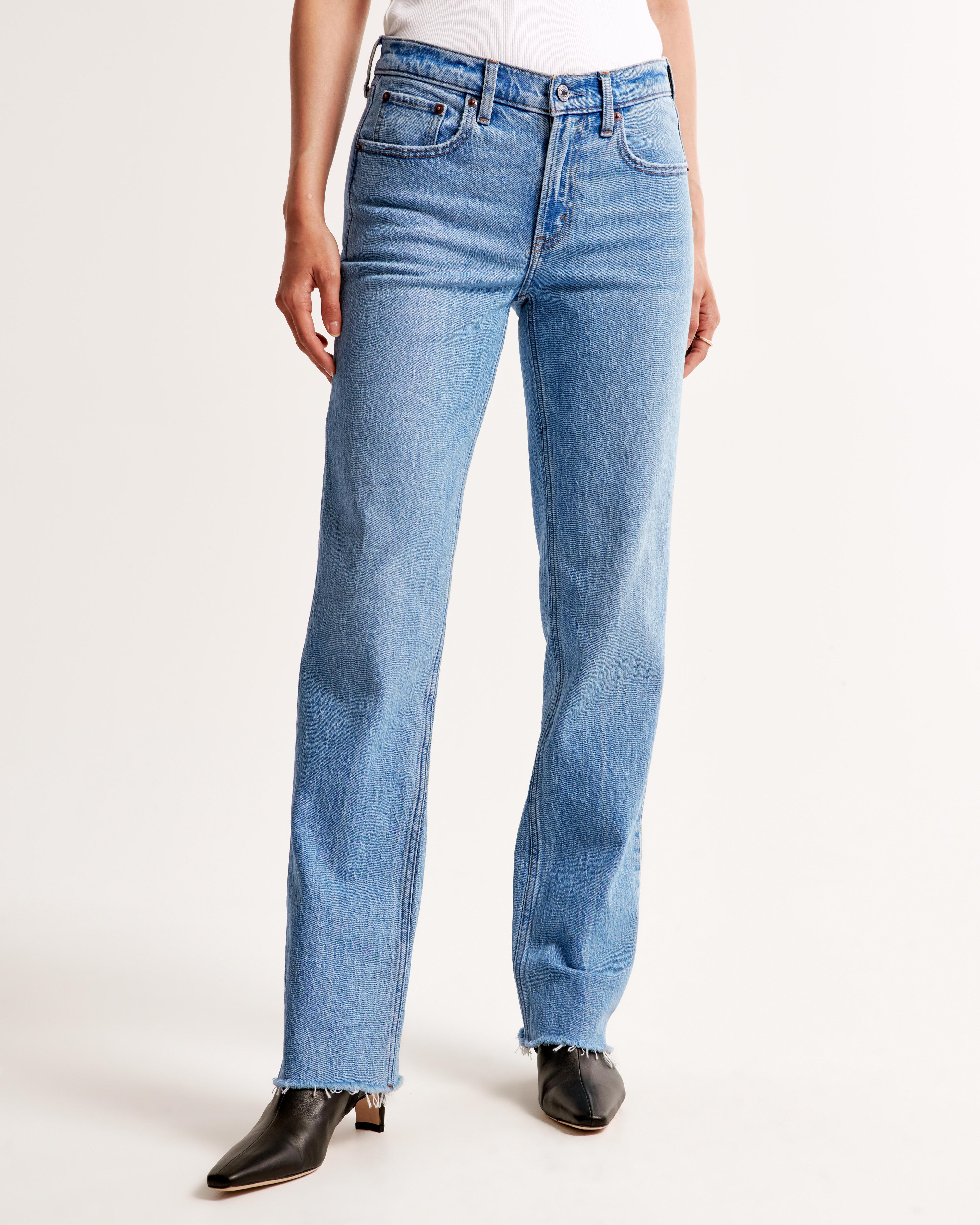 Mid Rise 90s Straight Jean Product Image