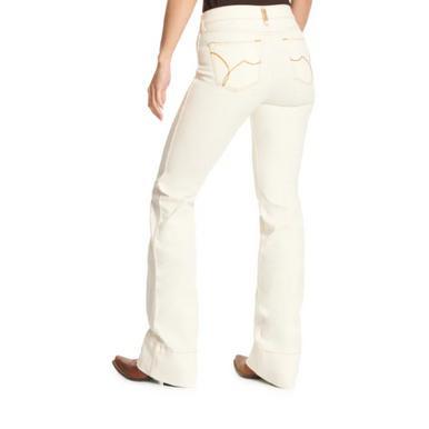 Ariat® Ladies' Ecru Larissa HR Slim Trouser Jeans Product Image