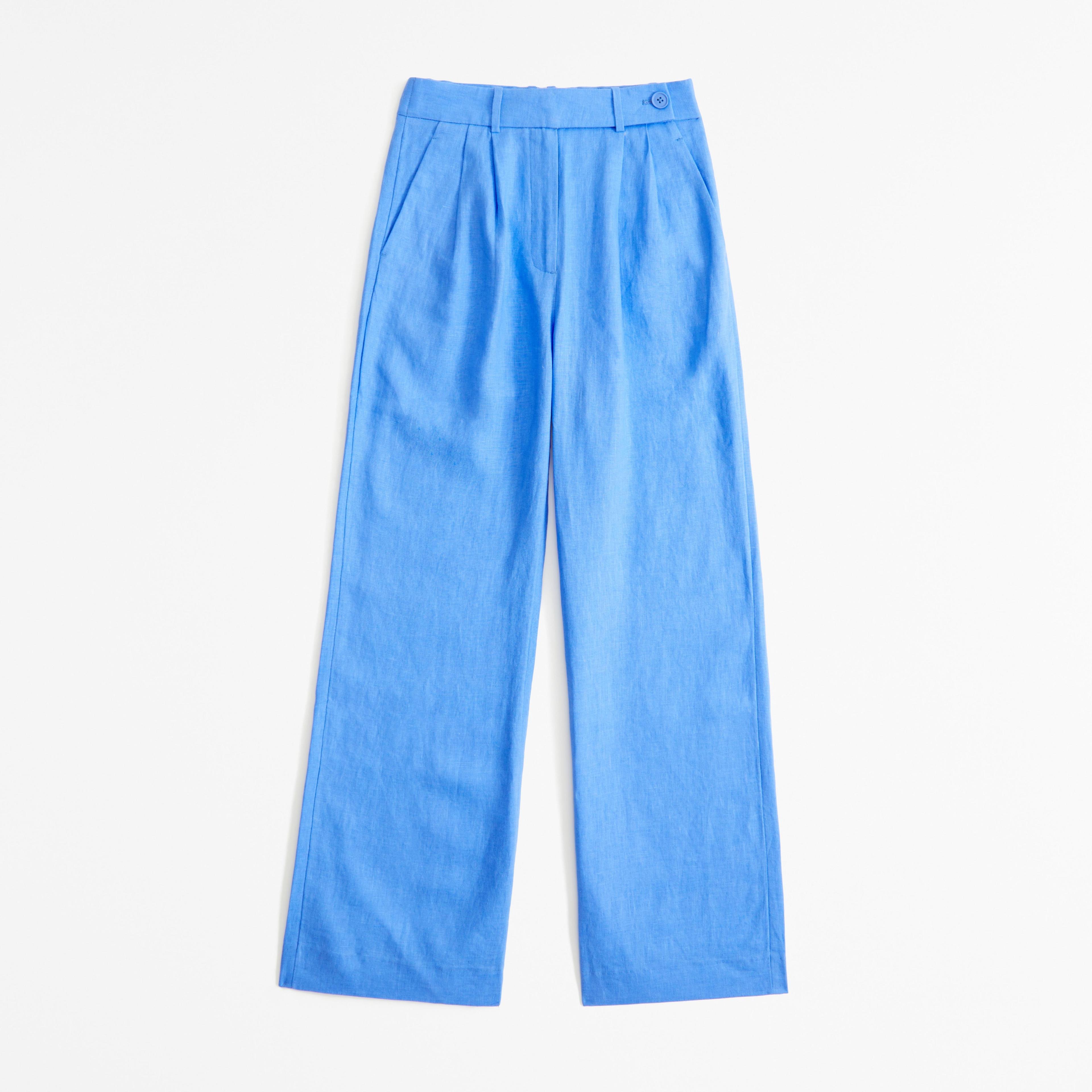 A&F Sloane Tailored Premium Linen Pant Product Image