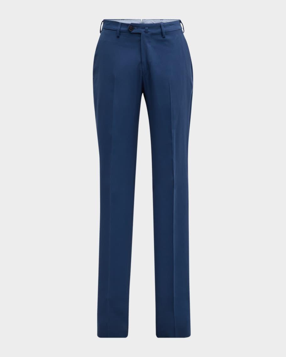 Mens Slim-Fit Trousers Product Image