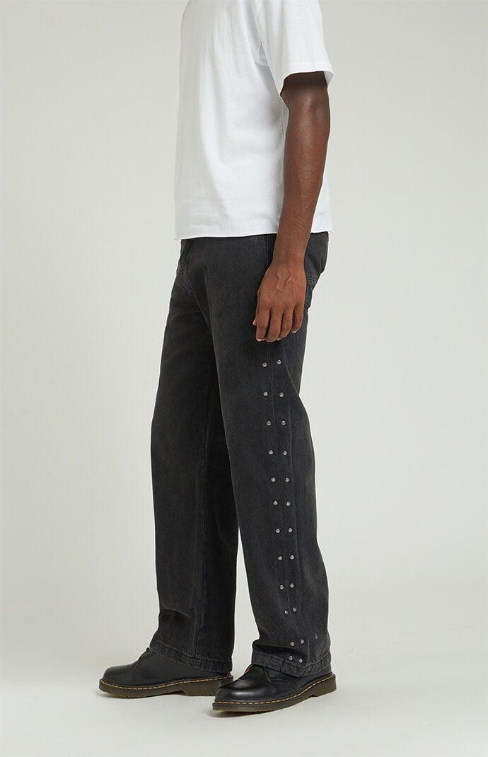 Mens Baggy Studded Jeans - 30W x 30L Product Image