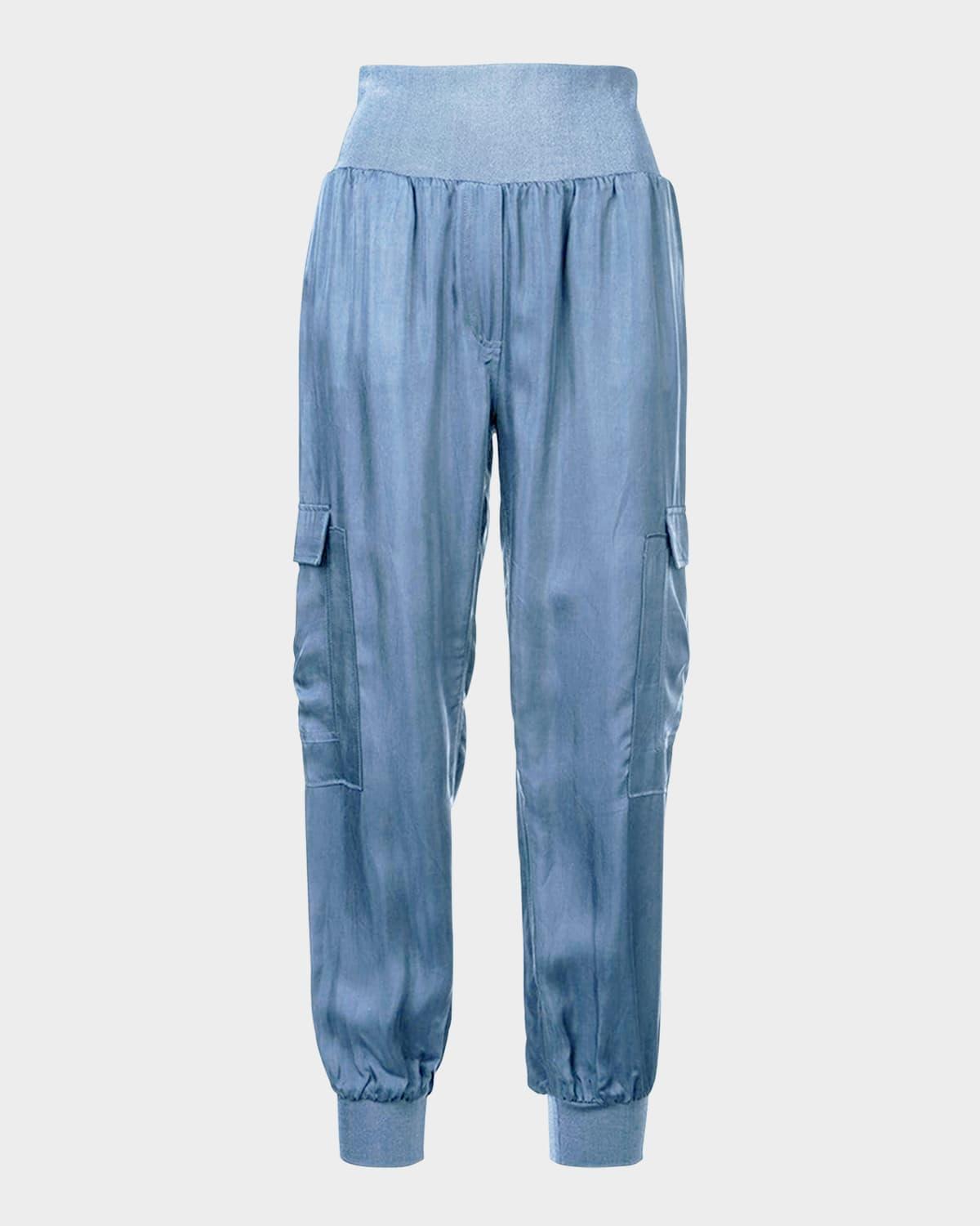 Womens Giles Twill Cargo Joggers Product Image