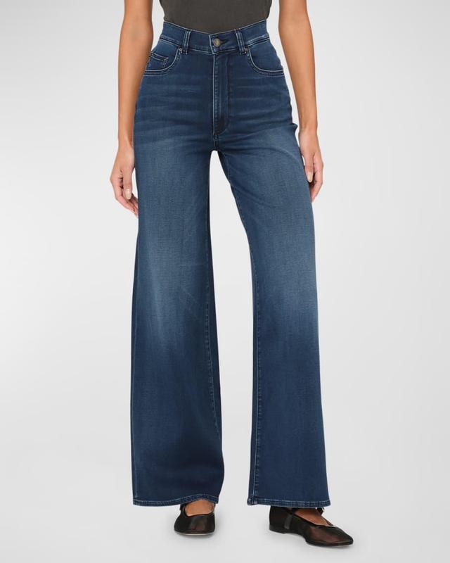 Hepburn Wide-Leg High-Rise Jeans Product Image